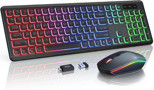 Wireless keyboard and mouse - wireless,